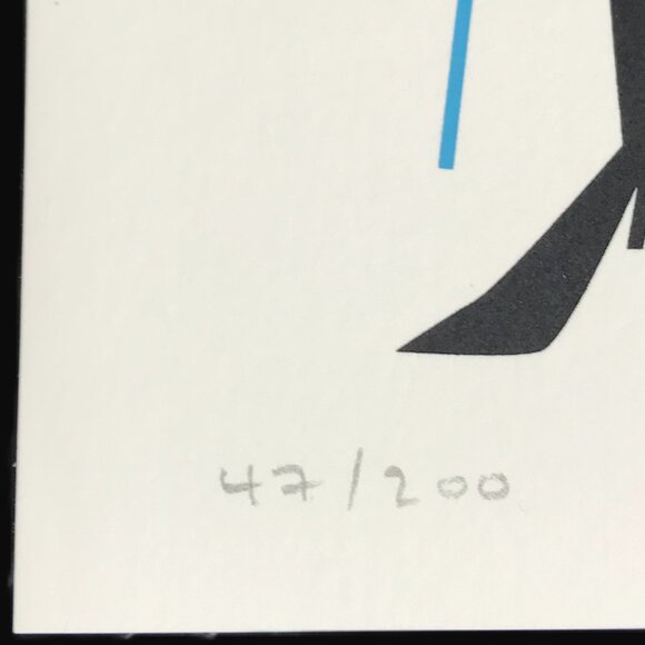 SHAG - Josh Agle 2017 "SMOKE" Bob Dylan Print # 47 of 200 Ltd ED Print - Picture 7 of 10